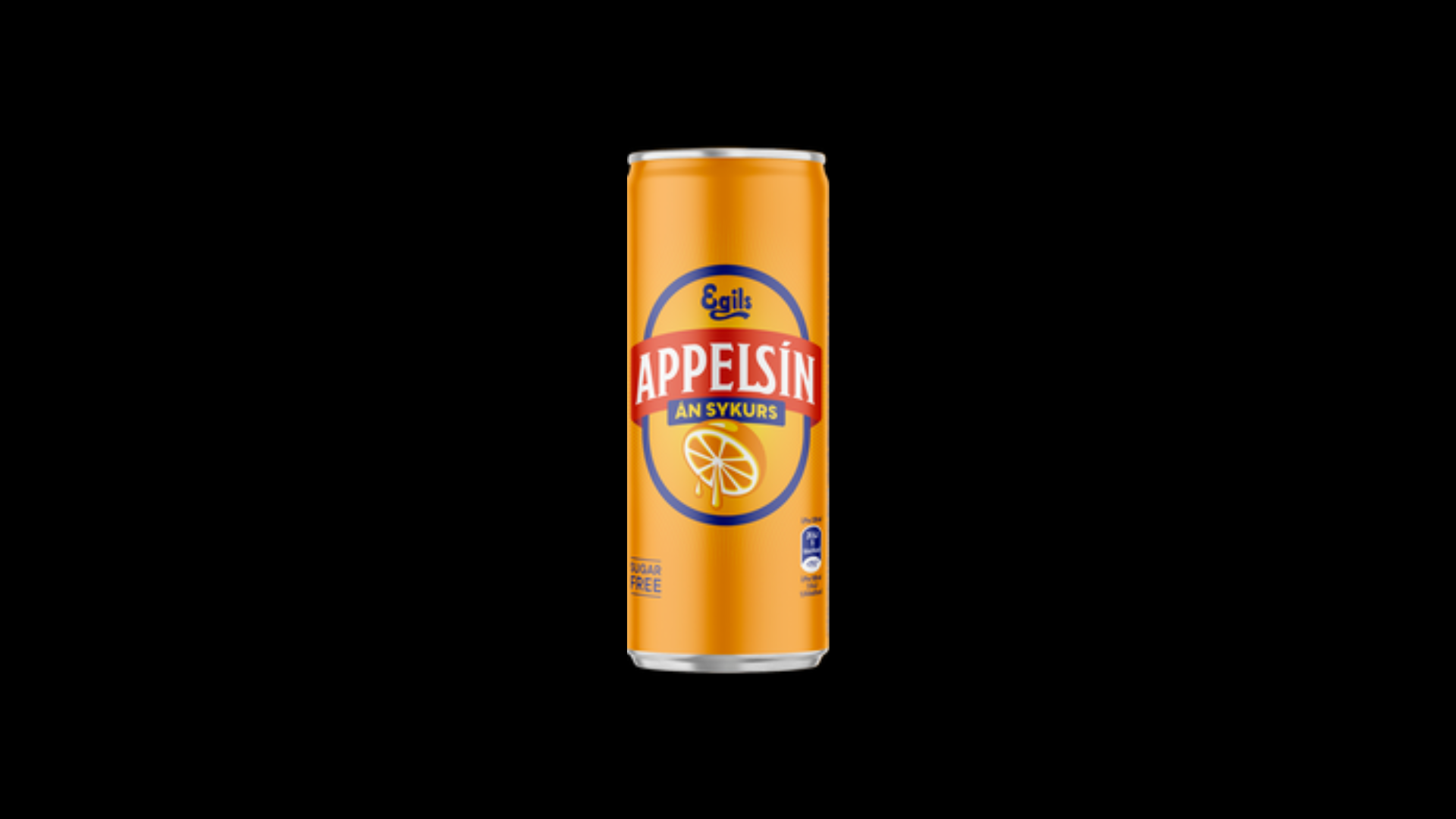 Appelsín án sykurs 330ml